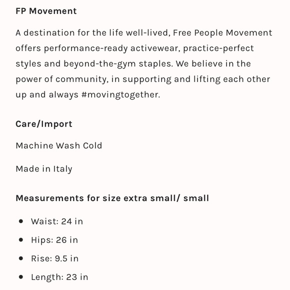 Free People leggings Ecology self hem black S - Picture 8 of 14